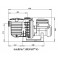 Pompe Sta-rite  Intelliflo VS SW5p6R - Vitesse variable - 6 à 36m3/h