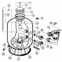 Diffuseur inférieur S0244S 