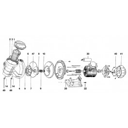 Capot ventilateur ½CV - ¾CV - 1CV 