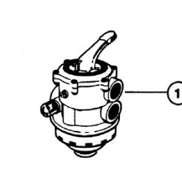 Vanne pour S0310TE / S0360TE  pour Filtre à sable TOP Hayward