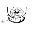 Socle S0310TE / S0360TE  pour Filtre à sable TOP Hayward