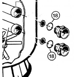 Joint torique d?adaptateur S0360SE  pour Filtre à sable SIDE S. S.SE Hayward