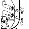 Joint torique d'adaptateur S0166 à 310SE  pour Filtre à sable SIDE S. S.SE Hayward