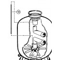 Tube de purge d'air S0244S  pour Filtre à sable SIDE S. S.SE Hayward