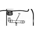 Ensemble coudé supérieur raccordement diffuseur S25  pour Filtres à sable Propure S21/S25/S28 Propure