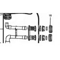 Ensemble traversée de paroi S 28  pour Filtres à sable Propure S21/S25/S28 Propure