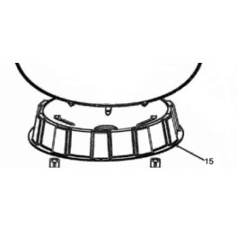 Base filtre S21 & S25  pour Filtres à sable Propure S21/S25/S28 Propure