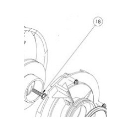 Vis de turbine  pour Pompe Superflo Pentair