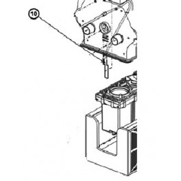 Clip de couvercle  pour AQUAVAC Standard / Qc / Drive Hayward