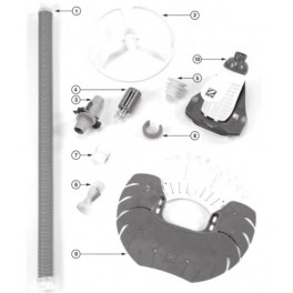 Diaphragme diacyclone Robot Zodiac T5 Duo