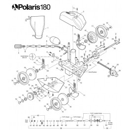 Dessus bleu  Robot Polaris 180