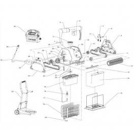 Insert pour poignée Robot Maytronics Dolphin 2001