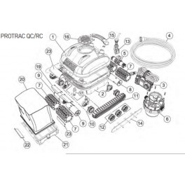 Câble de tension Robot Smartpool PROTRAC QC/RC