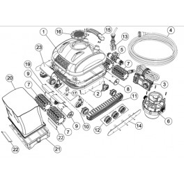 X2 Chenilles Robot SmartPool Direct Command