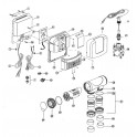 Ensemble alimentation électronique TRI  Electrolyseur Zodiac TRI 10 - TRI 18 - TRI 22 - TRI 35