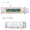 Cellule compatible électrolyseur Aqualux Clormatic 301 II & III