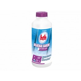 Anti-algue HTH Blackal shock 1litre algicide curatif et préventif 